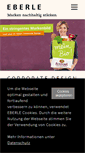 Mobile Screenshot of eberle-werbeagentur.de